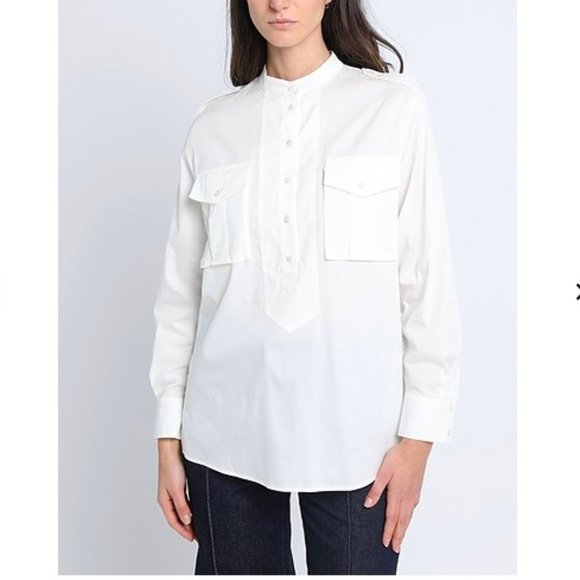 MAX & Co. x DURO OLOWU Solid color shirts & blouses - Picture 2 of 4